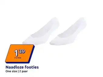 Action Naadloze footies aanbieding