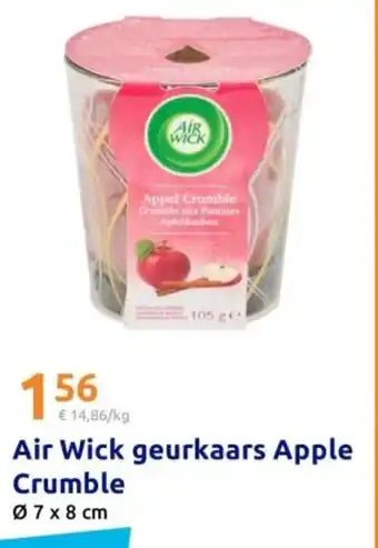 Action Air Wick geurkaars Apple Crumble aanbieding