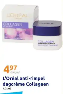 Action L'Oréal anti-rimpel dagcrème Collageen aanbieding