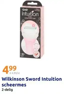 Action Wilkinson Sword Intuition scheermes aanbieding