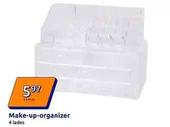 Action Make-up organizer aanbieding