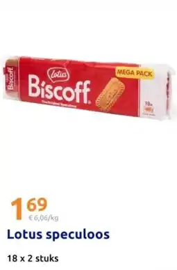 Action Lotus speculoos aanbieding