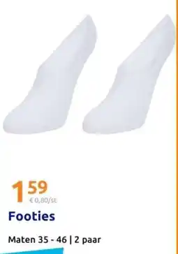 Action Footies aanbieding