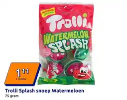 Action Trolli Splash snoep Watermeloen aanbieding