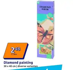 Action Diamond painting aanbieding