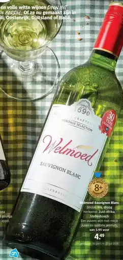 Albert Heijn Welmoed Sauvignon Blanc aanbieding