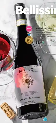 Albert Heijn Massari San Grato Barolo aanbieding