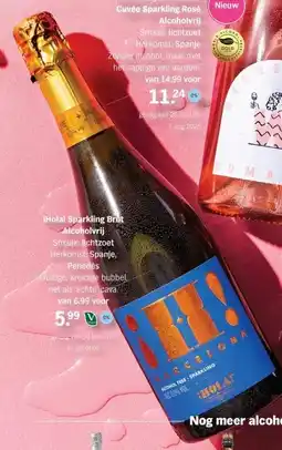 Albert Heijn ¡Hola! Sparkling Brut Alcoholvrij aanbieding