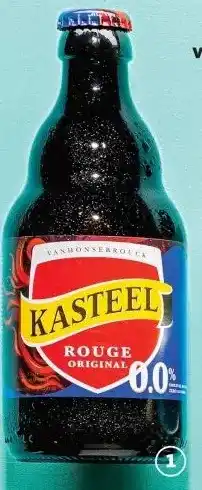 Albert Heijn 1 Kasteelbier Rouge 0.0%, 330 ml aanbieding