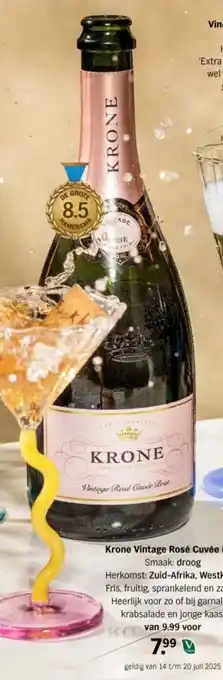 Albert Heijn Krone Vintage Rosé Cuvée Brut aanbieding