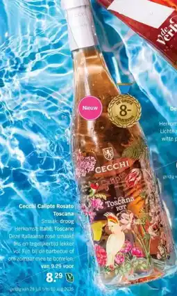 Albert Heijn Cecchi Calipte Rosato Toscana aanbieding