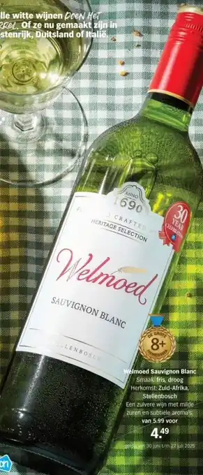 Albert Heijn Welmoed Sauvignon Blanc aanbieding