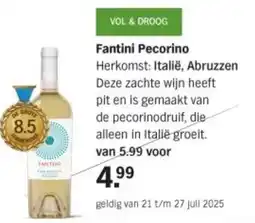 Albert Heijn Fantini Pecorino aanbieding