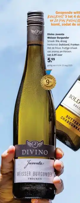 Albert Heijn Divino Juventa Weisser Burgunder aanbieding
