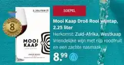 Albert Heijn Mooi Kaap Droë Rooi wijntap aanbieding