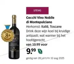 Albert Heijn Cecchi Vino Nobile di Montepulciano aanbieding