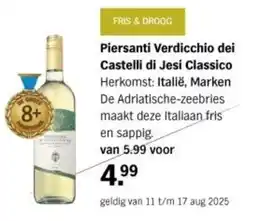 Albert Heijn Piersanti Verdicchio dei Castelli di Jesi Classico aanbieding