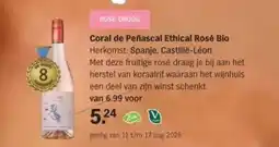 Albert Heijn Coral de Peñascal Ethical Rosé Bio aanbieding