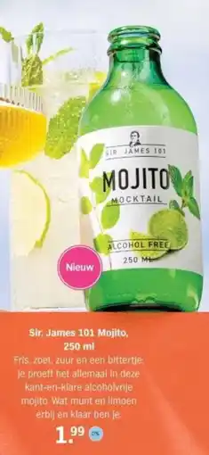 Albert Heijn Sir. James 101 Mojito aanbieding