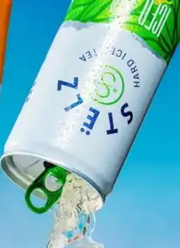 Albert Heijn Stelz Hard Iced Tea Green Tea Lemon, aanbieding