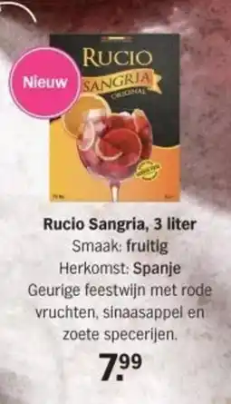 Albert Heijn Rucio Sangria aanbieding
