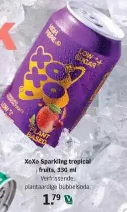 Albert Heijn XoXo Sparkling tropical fruits aanbieding