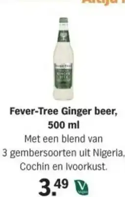 Albert Heijn Fever-Tree Ginger beer aanbieding