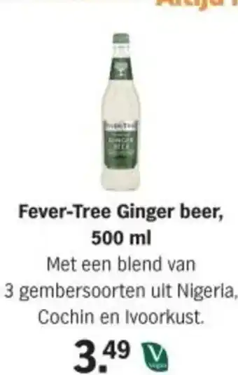 Albert Heijn Fever-Tree Ginger beer aanbieding