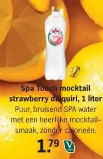 Albert Heijn Spa Touch mocktail strawberry daiquiri aanbieding