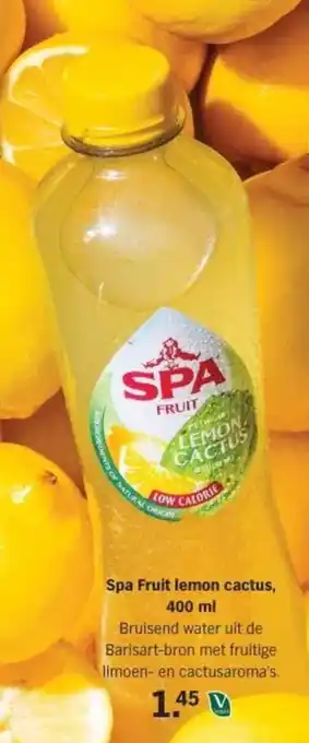 Albert Heijn Spa Fruit lemon cactus aanbieding