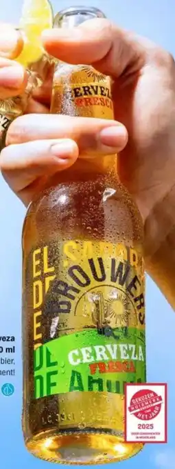 Albert Heijn Brouwers Cerveza Fresca aanbieding