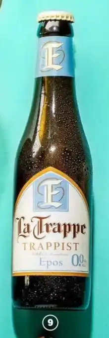 Albert Heijn La Trappe Trappist Epos 0.0%, aanbieding