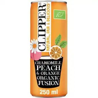 Albert Heijn Clipper Chamomile peach orange aanbieding