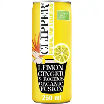 Albert Heijn Clipper Lemon ginger rooibos aanbieding