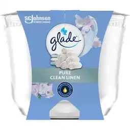 Albert Heijn Glade Geurglas clean linnen raapzaadwas aanbieding