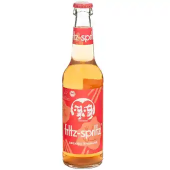 Albert Heijn Fritz Spritz organic rhubarb aanbieding
