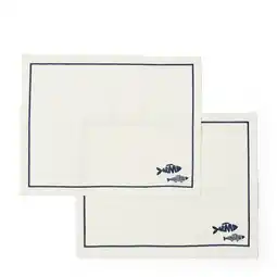 Douglas Rivièra Maison Placemats vissen print Como Catch aanbieding