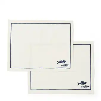 Douglas Rivièra Maison Placemats vissen print Como Catch aanbieding