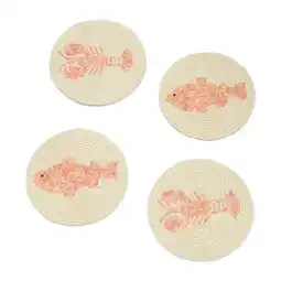 Douglas Rivièra Maison Sea Breeze Coasters Set Of 4 pieces aanbieding