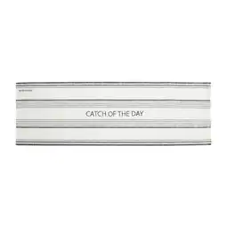 Douglas Rivièra Maison Tafelloper gestreept Catch Of The Day aanbieding