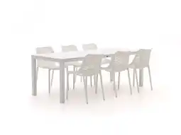 Kees Smit Forza Ripi/Menzano 220cm dining tuinset 7-delig stapelbaar aanbieding