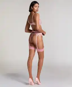 Hunkemoller Hunkemöller Beau Stocking Roze aanbieding