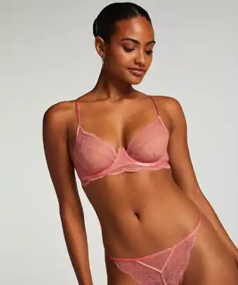 Hunkemoller Hunkemöller Niet voorgevormde beugel bh Isabelle Roze aanbieding