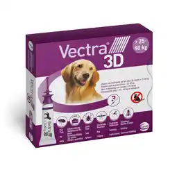 Zooplus 3x4,7ml Vectra 3D voor Honden van 25 tot 40 kg aanbieding