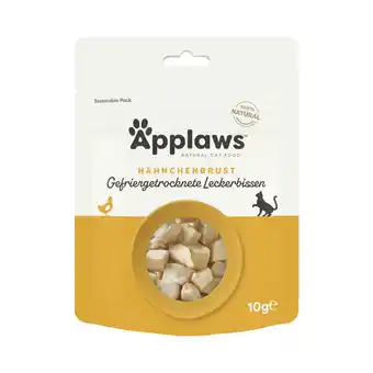 Zooplus Voordeelverpakking: 3x10g Applaws Cat Natural gevriesdroogde traktaties met kipfilet kattensnacks aanbieding