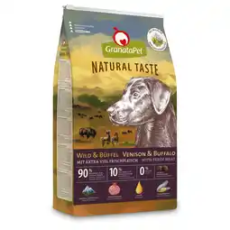 Zooplus GranataPet Natural Taste Droogvoer Wild & Buffel Hondenvoer - Dubbelpak: 2 x 12 kg aanbieding