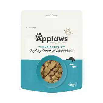 Zooplus Voordeelverpakking: 3x10g Applaws Cat Natuurlijke Gevriesdroogde Tonijnfilet Traktaties kattensnacks aanbieding