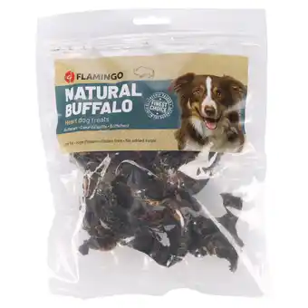 Zooplus Dubbelpak: 2x200g Flamingo natuurlijke snack buffelhart hondensnacks aanbieding