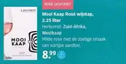 Albert Heijn Mooi Kaap Rosé wijntap, 2.25 liter aanbieding
