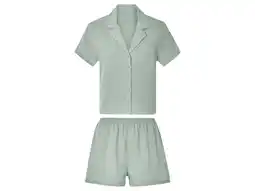 Lidl esmara Korte mousseline dames pyjama aanbieding